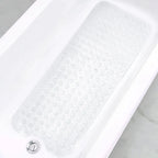 Tapis de bain élégant absorbant pour décoration chic