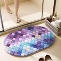 Tapis de bain absorbant pour maison et appartement moderne