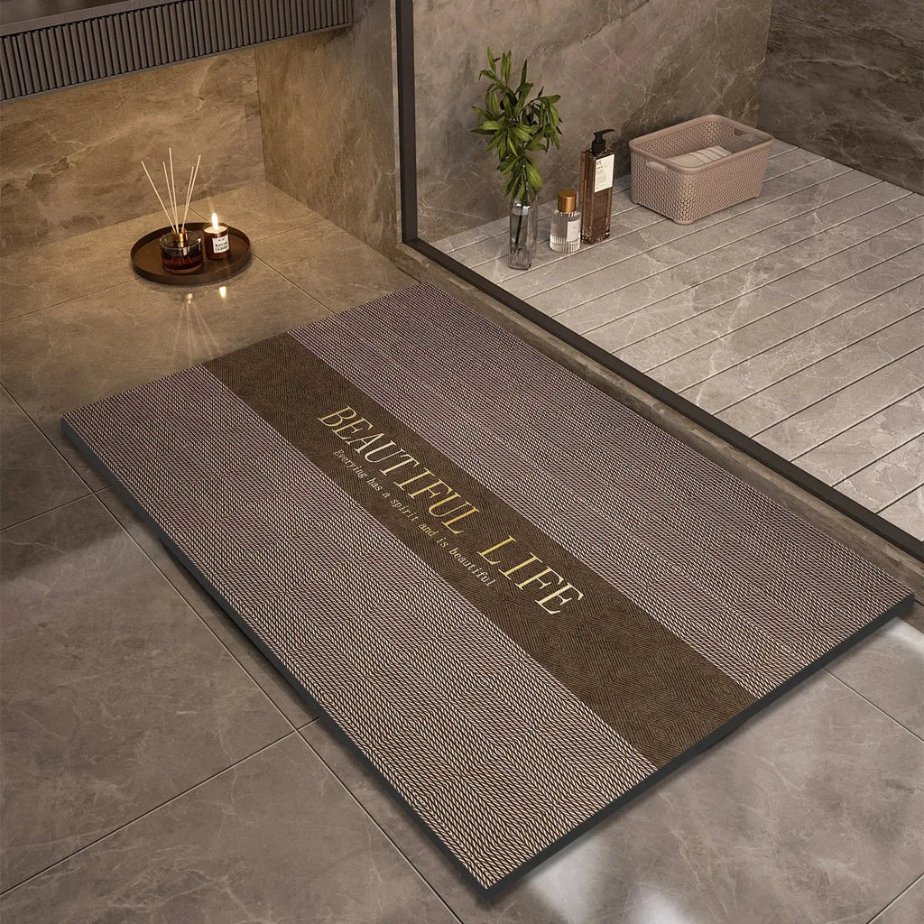Tapis de bain absorbant pour confort quotidien