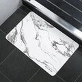 Tapis de bain en diatomite blanc