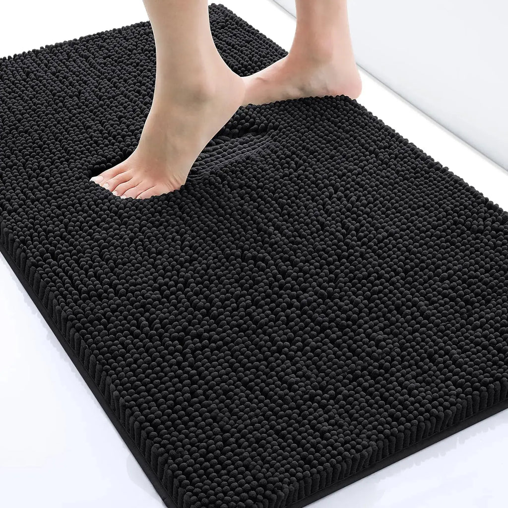Tapis de bain en peluche douce 1