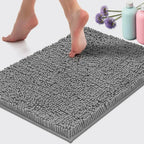 Tapis de bain en peluche douce 2