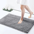 Tapis de bain en peluche douce 7