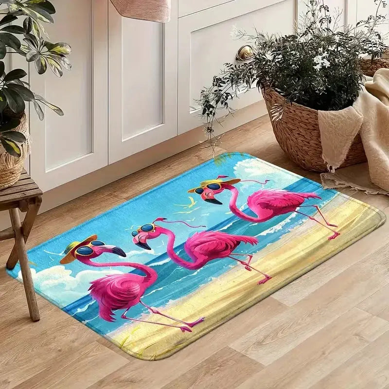 Tapis de bain flamand canard 2