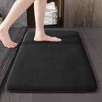 Tapis de bain grande taille noir
