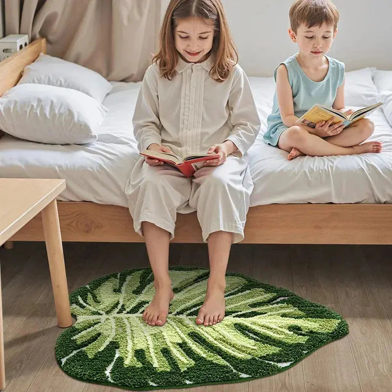 Tapis salle de bain forme originale