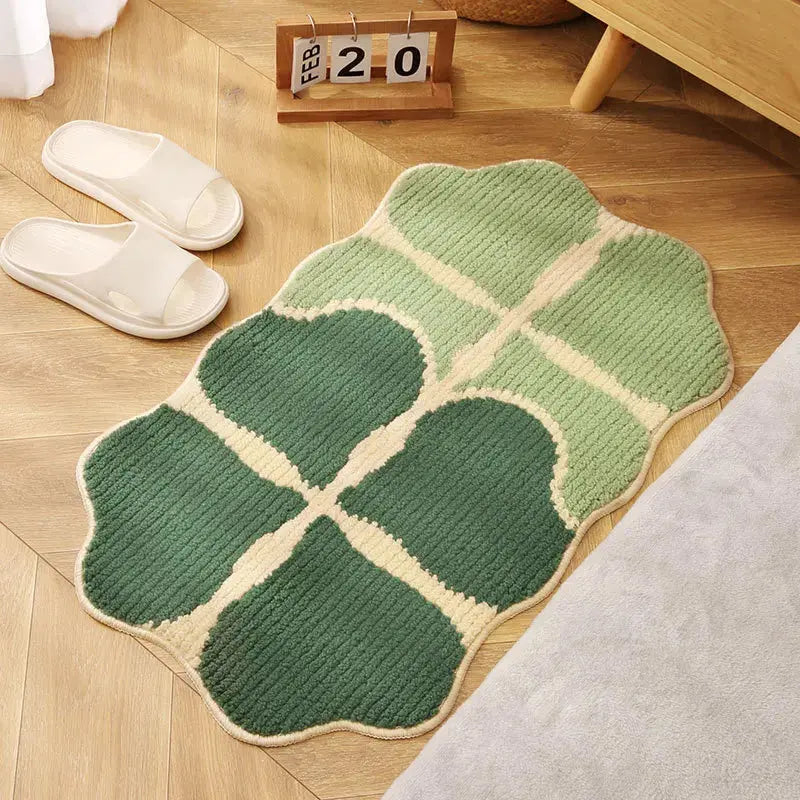 Tapis de bain Fiber de Polyester antidérapant