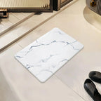 Tapis de bain doux et absorbant pour décoration moderne