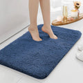 Tapis de bain haute qualité bleu