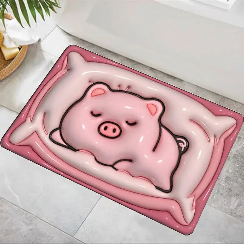 Tapis de bain humoristique