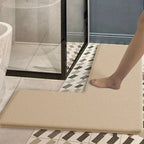 Tapis de bain j'absorbe l'eau camel