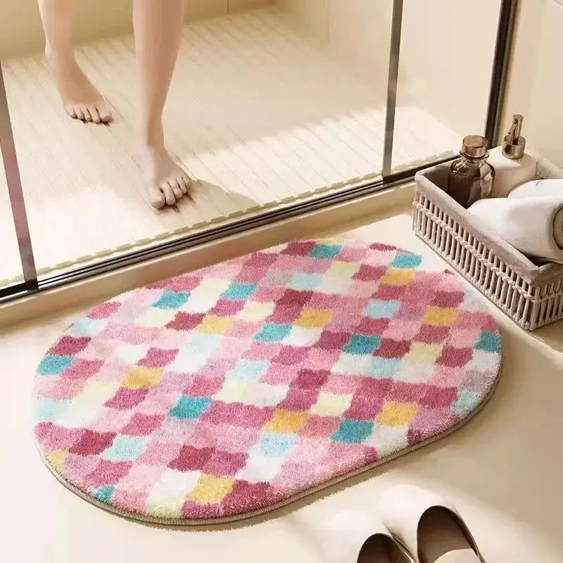 Tapis de bain premium pour décoration de salle de bain moderne