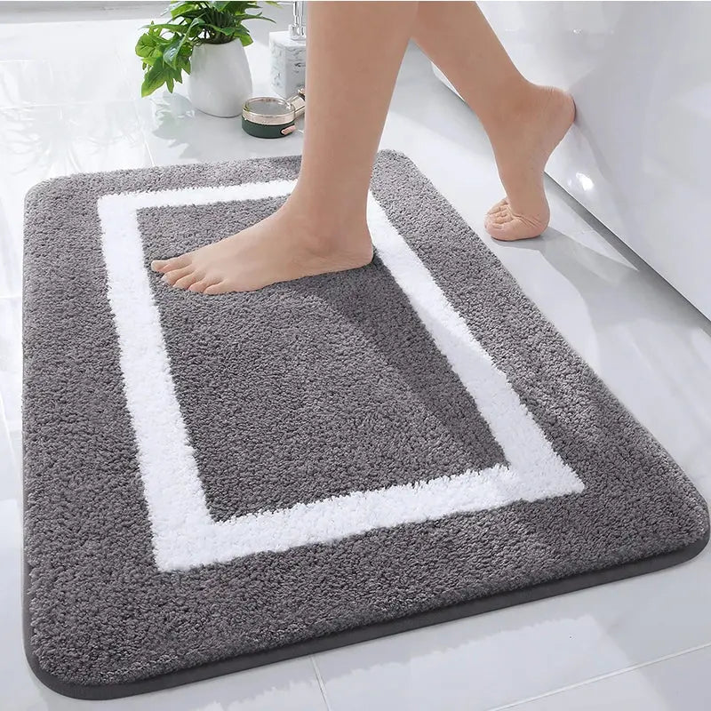 Tapis de bain ma douceur gris