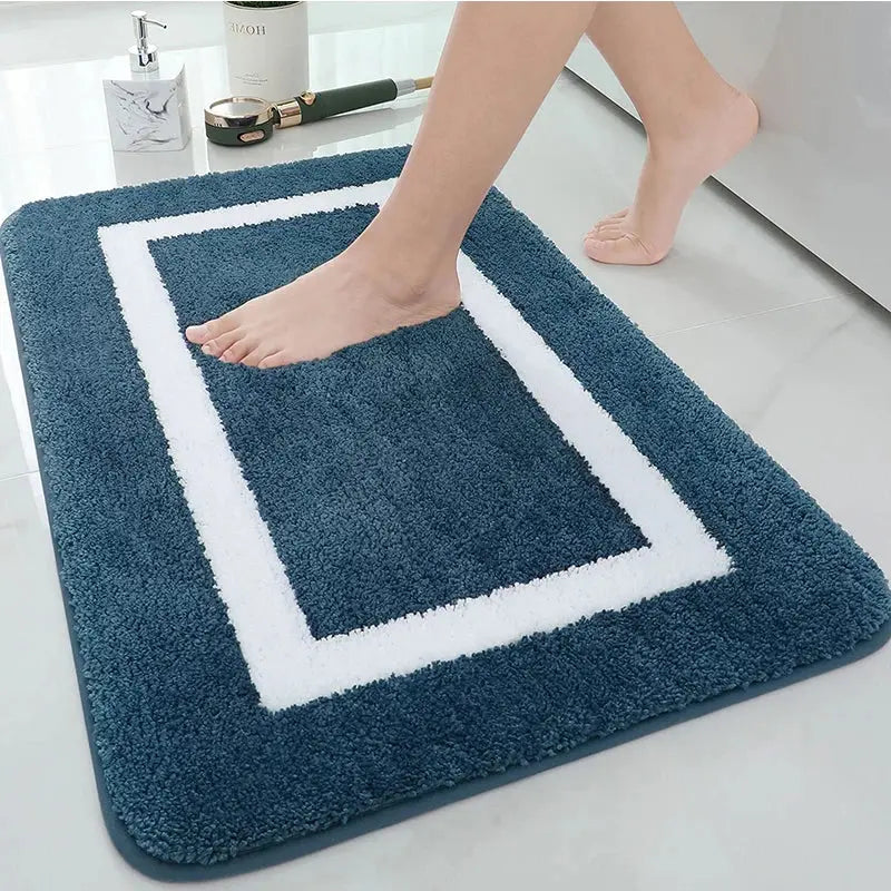Tapis de bain ma douceur vert sombre