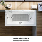 Tapis de bain premium doux pour intérieur élégant