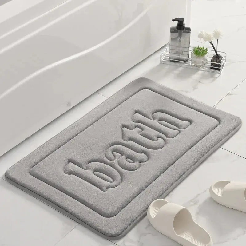 Tapis de bain élégant pour décoration minimaliste