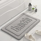 Tapis de bain élégant pour décoration minimaliste