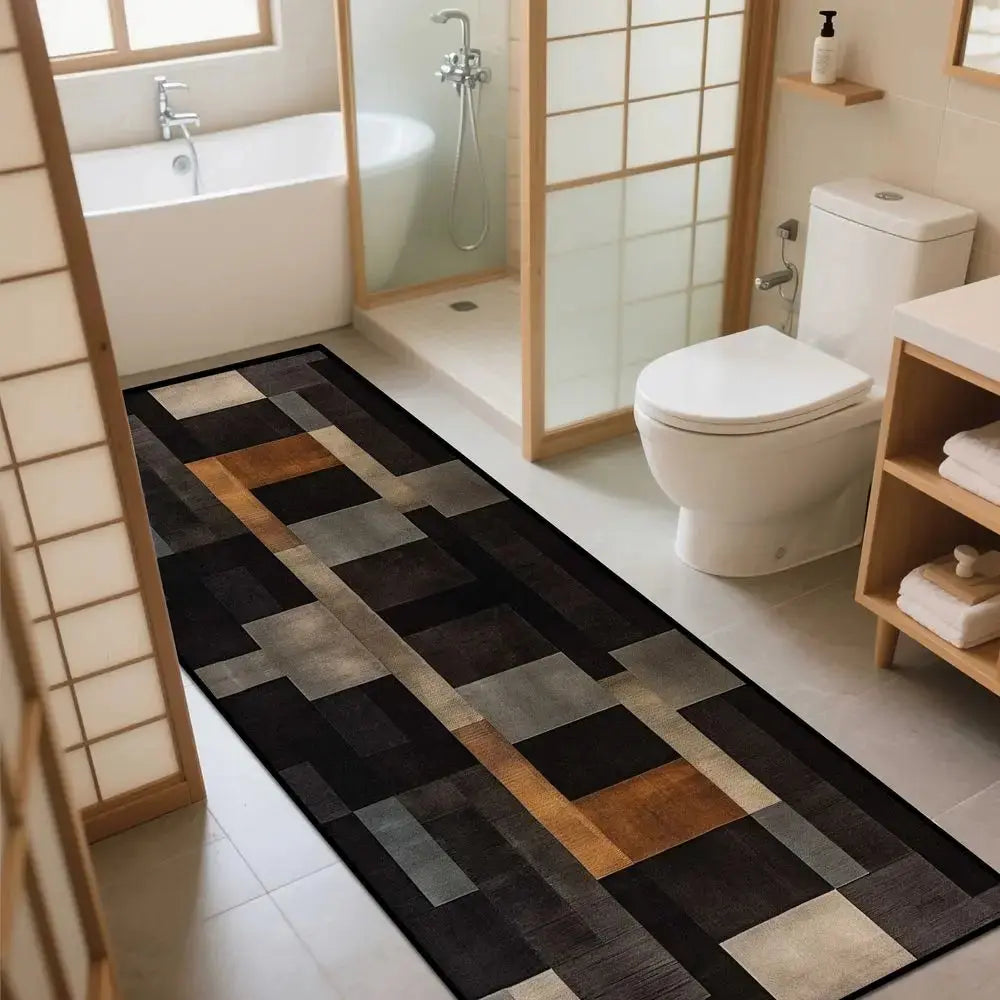 Tapis de bain moderne long