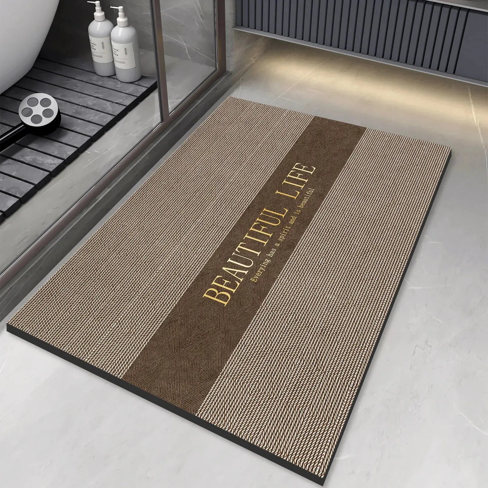 Tapis de bain premium absorbant salle de bain