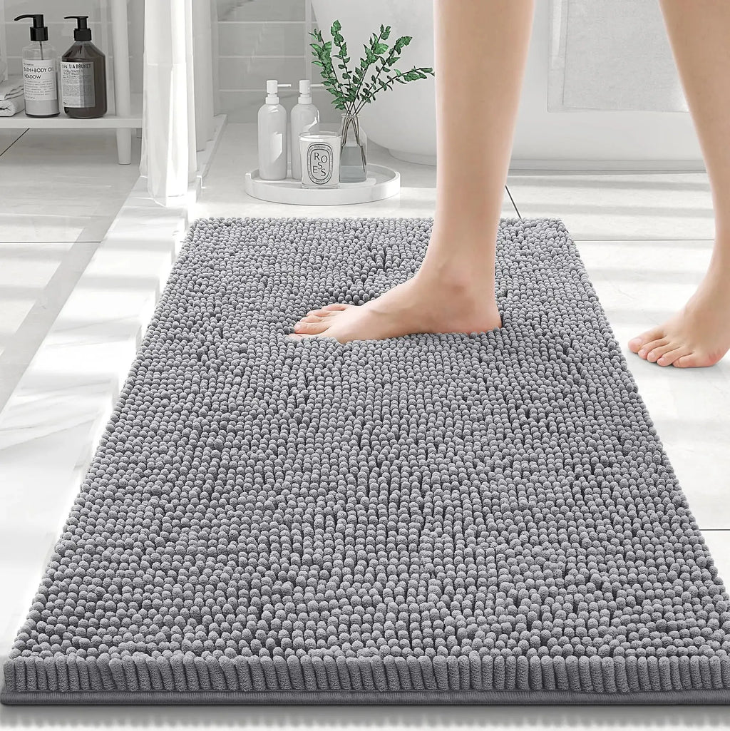 Tapis de bain absorbant et confortable pour douche