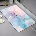 Tapis de bain pastel 3
