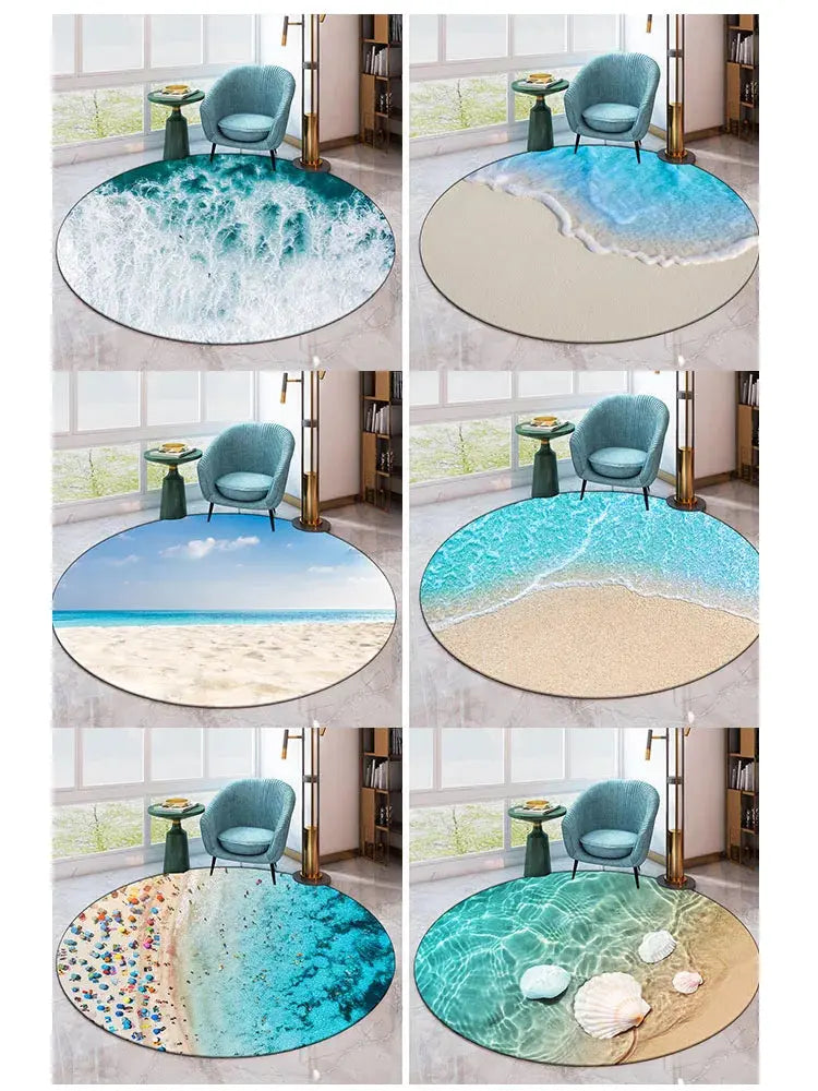 Tapis de bain rond 1