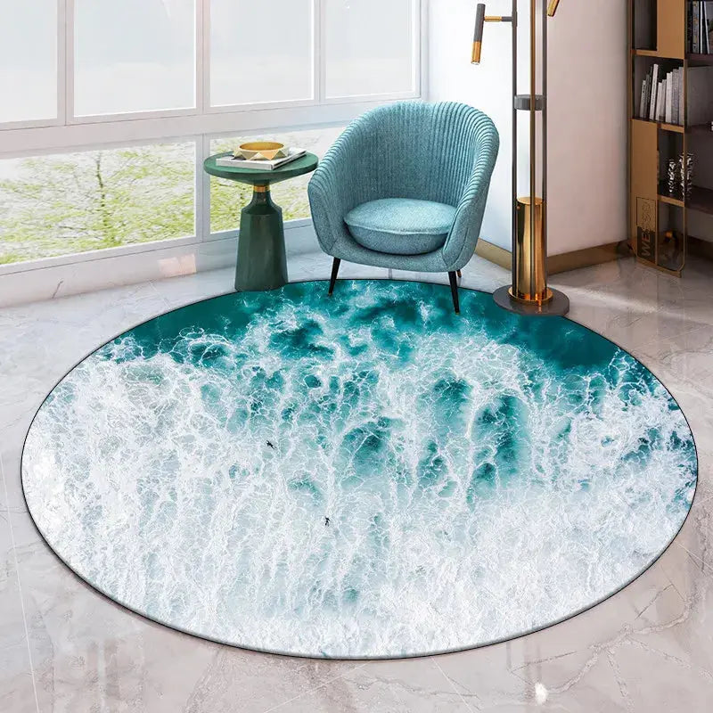 Tapis de bain rond 4