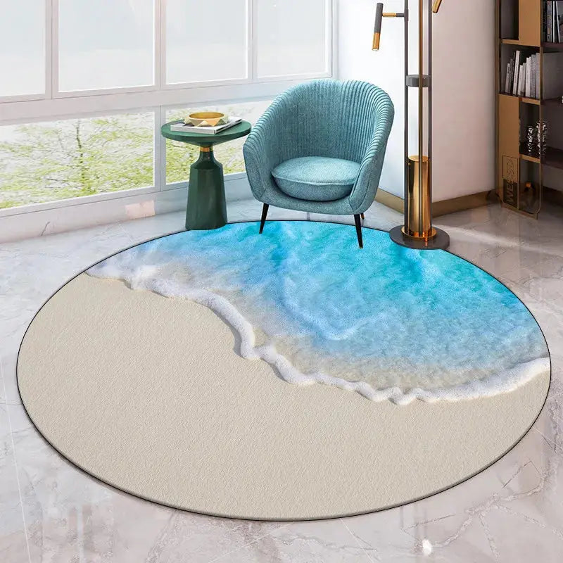 Tapis de bain rond 5
