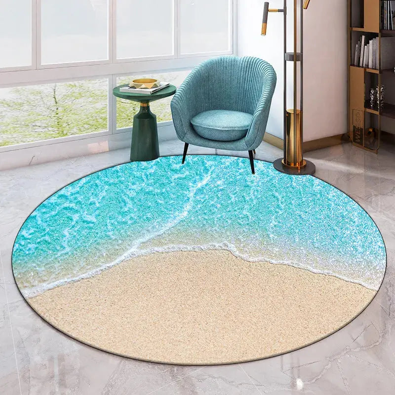 Tapis de bain rond 9