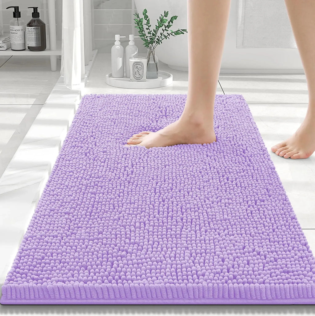 Tapis de bain confortable et épais pour salle de bain familiale