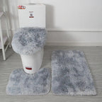 Tapis de bain ultra moelleux gris