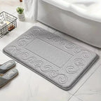 Tapis de bain vrai design khaki 1
