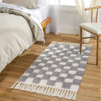 Tapis de bord en coton et lin