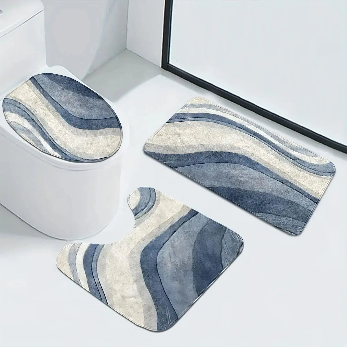 Tapis de salle de bain 3 pièces 2