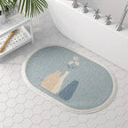 Tapis de salle de bain Maison Blanche