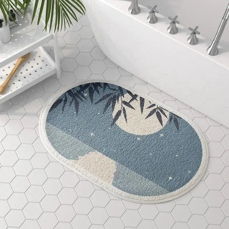 Tapis de salle de bain Maison Blanche