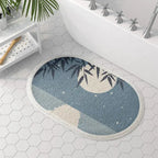 Tapis de salle de bain Maison Blanche