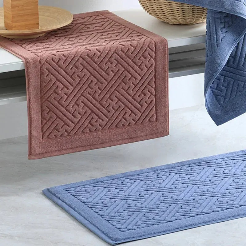 Tapis de salle de bain en coton pour d'hôtel & SPA modèle top