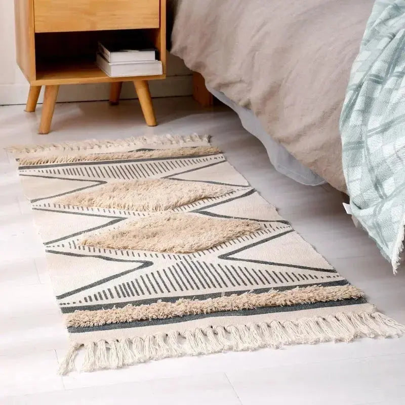 Tapis jonc de mer salle de bain 2
