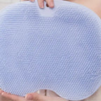 Tapis magique salle de bain bleu 1