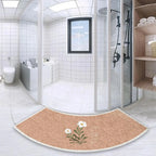 Tapis salle de bain arrondi 7