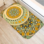 Tapis salle de bain bohème