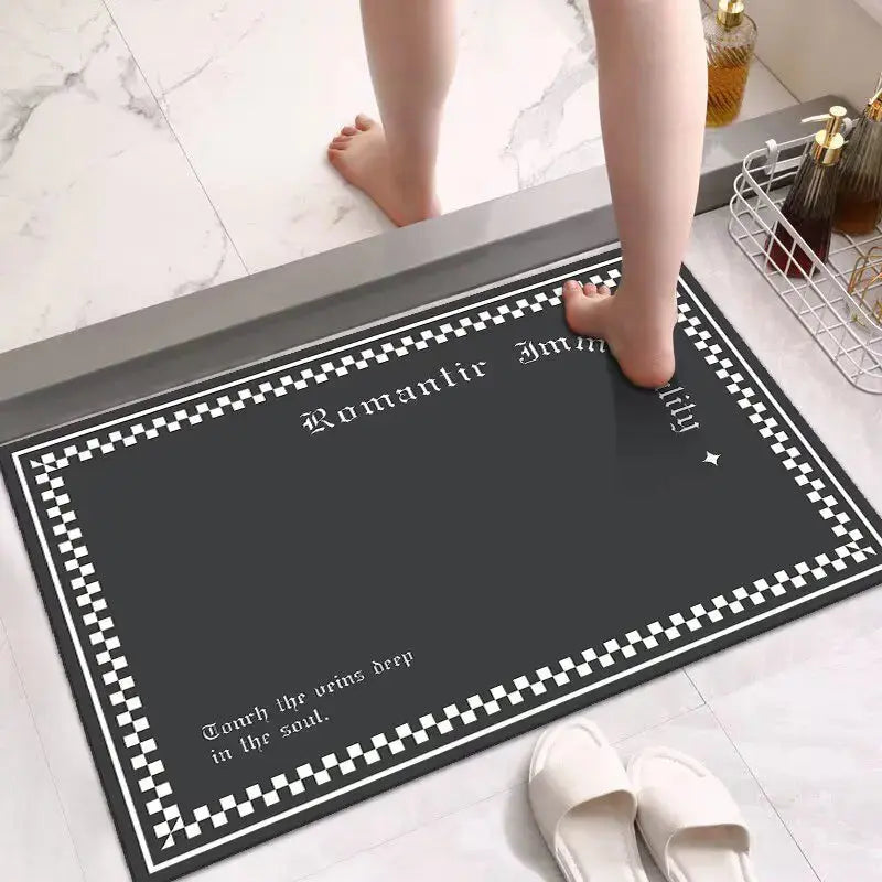 Tapis salle de bain chic 1