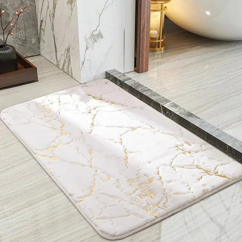 Tapis salle de bain design
