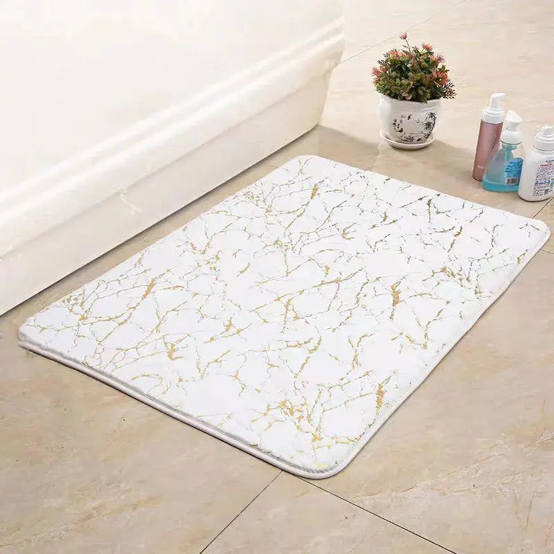 Tapis salle de bain design moderne 1