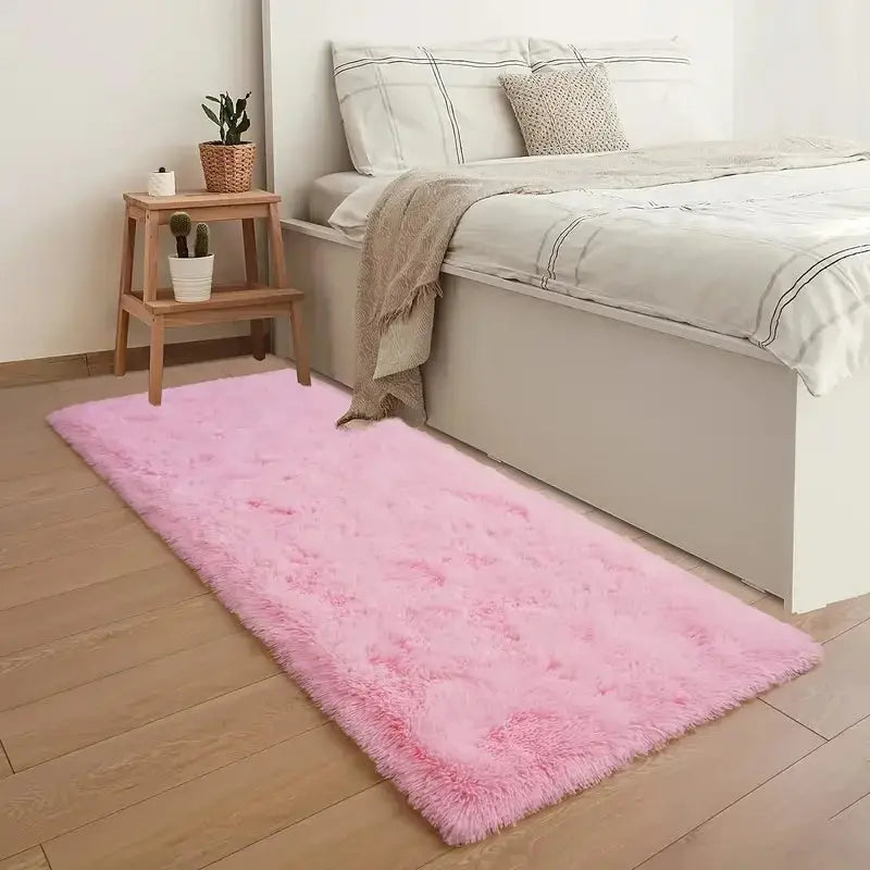 Tapis salle de bain grande taille rose